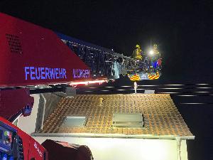 Bild: Kaminbrand in der Steinackerstraße