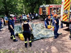 Bild: Jahreshauptübung der Jugendfeuerwehr