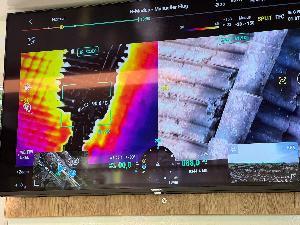 Bild: Dachstuhlbrand in der Illtalstraße