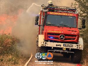 Bild: Waldbrand im Hosterwald: 78 Stunden gemeinsam gegen die Flammen