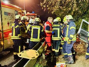 Bild: Schwerer Verkehrsunfall auf der L112 bei Wustweiler – Fahrer schwer verletzt