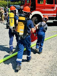 Bild: Jahreshauptübung der Jugendfeuerwehr