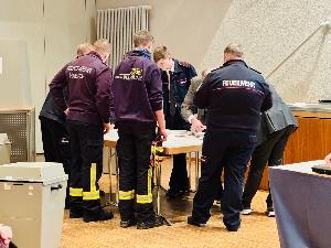 Bild: Wahl des Wehrführers der Feuerwehr Eppelborn