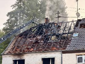 Bild: Wohnhausbrand in Dirmingen