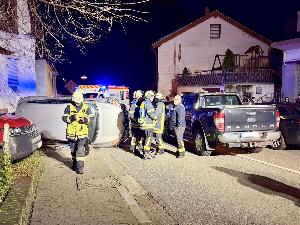 Bild: Verkehrsunfall in der Lebacher Straße