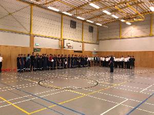 Bild: Eppelborner Jugendfeuerwehr absolvierte als beste Gruppe die Leistungsspange der Jugendwehr in Ottweiler