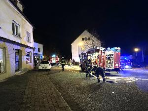 Bild: Zimmerbrand in der Kirchenstraße