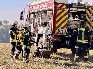 Bild: Vegetationsbrand zwischen Dirmingen und Berschweiler