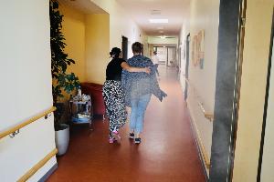 Bild: Große Evakuierungsübung im Haus Hubwald