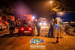 Bild: Waldbrand im Hosterwald: 78 Stunden gemeinsam gegen die Flammen