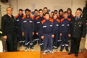 Bild: Teilnehmer an der Jugendflamme Stufe 2