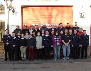 Bild: Ein Teil der aktiven Wehrleue