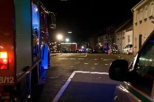 Bild: In der Illtalstraße ereignete sich am Abend des 19.02.2012 ein schwerer Verkehrsunfall