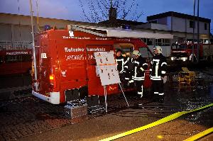 Bild: Großbrand in Neunkirchen (Foto: Fotodokumentation KFV-NK e.V. H.C.Klein)