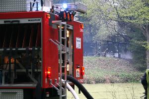 Bild: In der Nähe der Macherbacher Kapelle brannte ein Wochenendhaus nieder