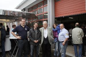 Bild: Schirmherr Bürgermeister Fritz Hermann Lutz (mitte) besuchte die Veranstaltung