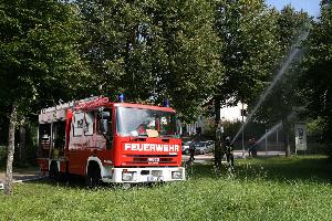 Bild: Abschlussübung der Jugendfeuerwehr in Dirmingen