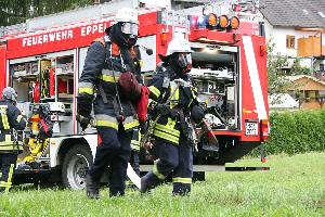 Bild: Gemeinsame landkreisübergreifende Übung in Thalexweiler