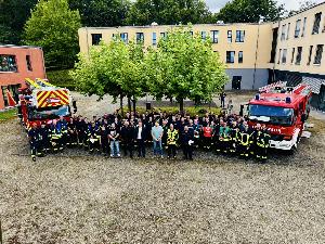 Bild: Große Evakuierungsübung im Haus Hubwald