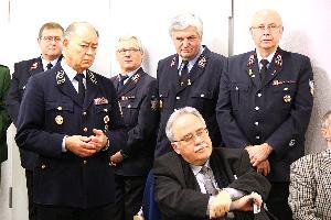 Bild: Impressionen der Verabschiedungsfeier für Wehrführer Hermann Josef Recktenwald