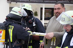 Bild: Druckkontrolle an der Atemschutzerfassung