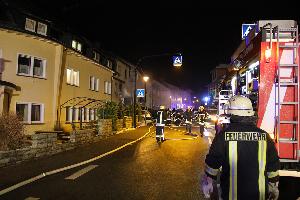 Bild: Die Feuerwehr war mit zahlreichen Kräften im Einsatz