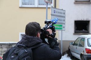 Bild: Kamerateams verschafften sich ein Bild der Lage