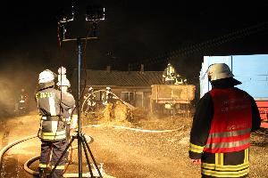 Bild: Die Einsatzstelle musste ausgeleuchtet werden