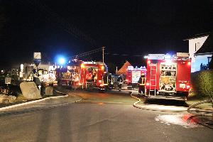 Bild: Einsatzkräfte aus den Löschbezirken Humes, Hierscheid und Wiesbach waren im Einsatz