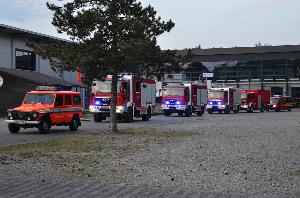 Bild: Abfahrt des saarländischen Verbands (Foto: Thomas Keller)