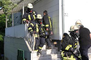 Bild: Das Feuer konnte von der Feuerwehr schnell gelöscht werden