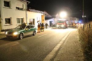 Bild: Die Einsatzstelle in der Schloßstraße