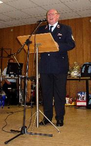 Bild: Wehrführer Klaus Theis (Foto: Stephan BLum )