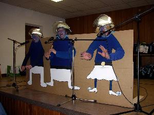 Bild: Unsere Schlumpfenfeuerwehr (Foto: Stephan Blum)