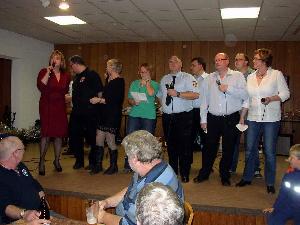 Bild: Die Akteure von der Feuerwehr (Foto: Stephan Blum)