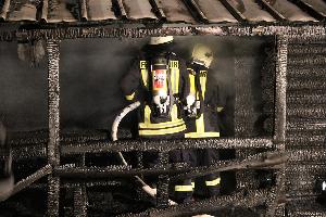 Bild: Löscharbeiten