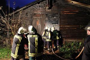 Bild: Nachlöscharbeiten