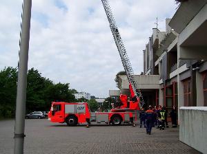 Bild: Besichtigung der Berufsfeuerwehr Saarbrücken