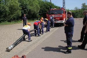 Bild: Aufbau der Saugleitung