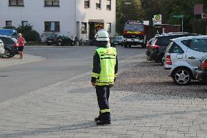 Bild: Eintreffen der ersten Einsatzkräfte aus dem Löschbezirk Bubach-Calmesweiler