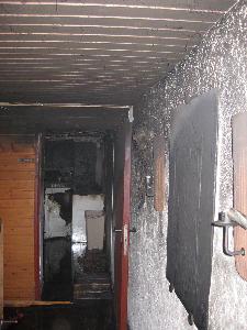 Bild: Durch Hitze und Rauch entstand hoher Sachschaden