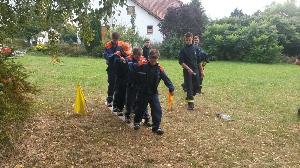 Bild: Dorfrally im Rahmen des Jubiläums der Feuerwehr Bliesmengen - Bolchen