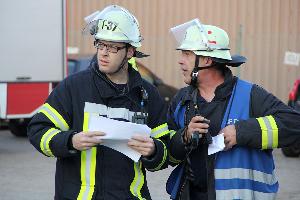 Bild: Impressionen von der landkreisübergreifenden Übung in Eppelborn