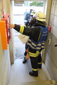 Bild: Impressionen von der landkreisübergreifenden Übung in Eppelborn