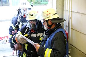 Bild: Impressionen von der landkreisübergreifenden Übung in Eppelborn