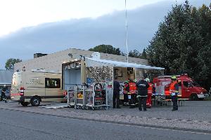 Bild: Impressionen von der landkreisübergreifenden Übung in Eppelborn