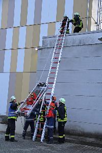 Bild: Impressionen von der landkreisübergreifenden Übung in Eppelborn