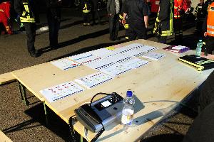 Bild: Impressionen von der landkreisübergreifenden Übung in Eppelborn