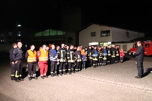 Bild: Impressionen von der landkreisübergreifenden Übung in Eppelborn