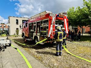 Bild: Große Evakuierungsübung im Haus Hubwald